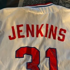 Jenkins Texas rangers jersey